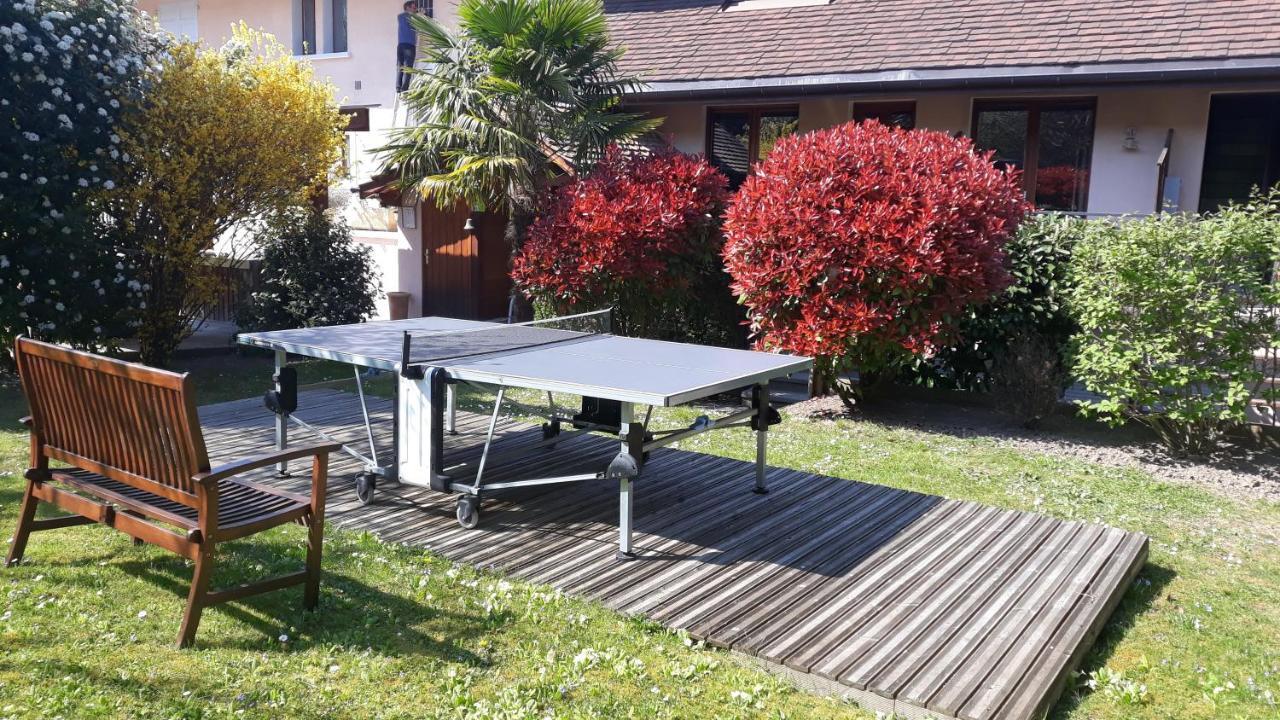 L'Oasis Hotel Evian-les-Bains Bagian luar foto
