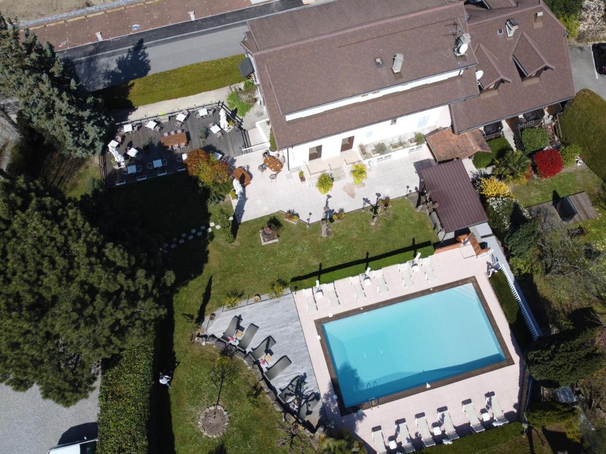 L'Oasis Hotel Evian-les-Bains Bagian luar foto