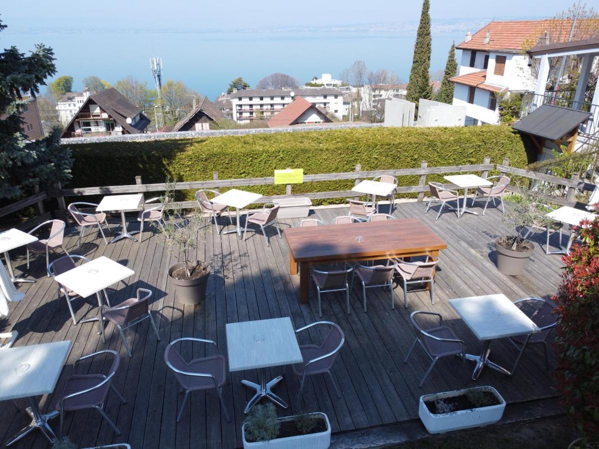 L'Oasis Hotel Evian-les-Bains Bagian luar foto
